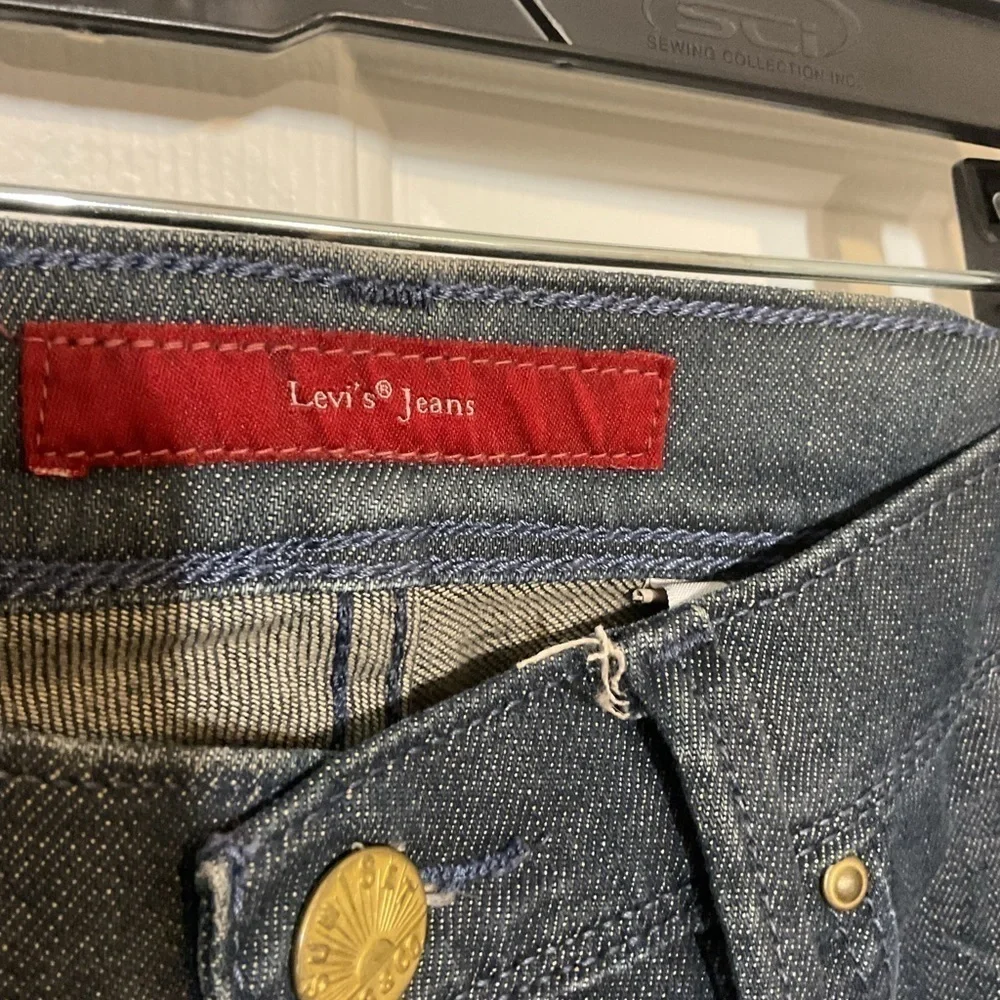Levi’s Vintage Straight Leg Jeans W28 Classic Blue - Picture 7 of 9